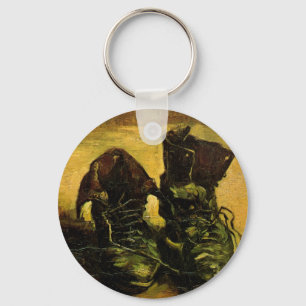 Vincent van Gogh - Still Life with a Pair of Shoes Keychain