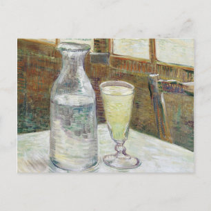 Vincent Van Gogh Still Life With Absinthe Fine Art Postcard