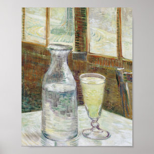 Vincent Van Gogh Still Life With Absinthe Fine Art Poster