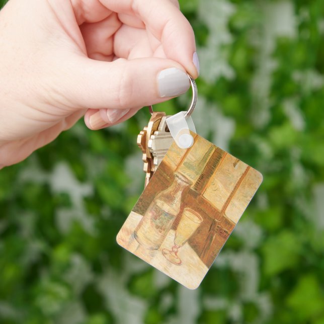 Vincent van Gogh - Still Life with Absinthe Keychain (Hand)