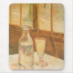 Vincent van Gogh - Still Life with Absinthe Mouse Pad