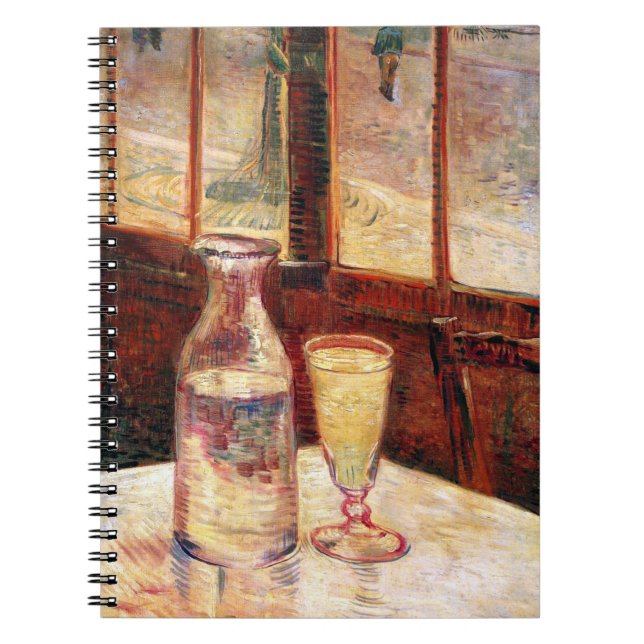 Vincent Van Gogh - Still Life with Absinthe Notebook (Front)