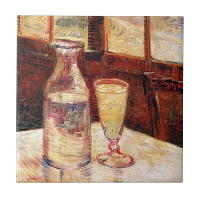 Vincent Van Gogh - Still Life with Absinthe Tile (Front)