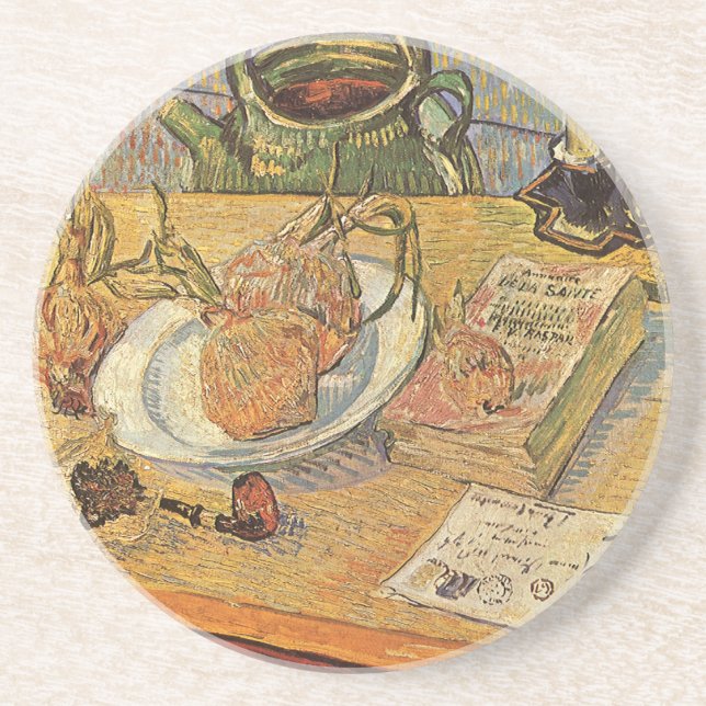 Vincent van Gogh - Still Life with Drawing Board Coaster (Front)