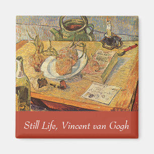 Vincent van Gogh - Still Life with Drawing Board Magnet