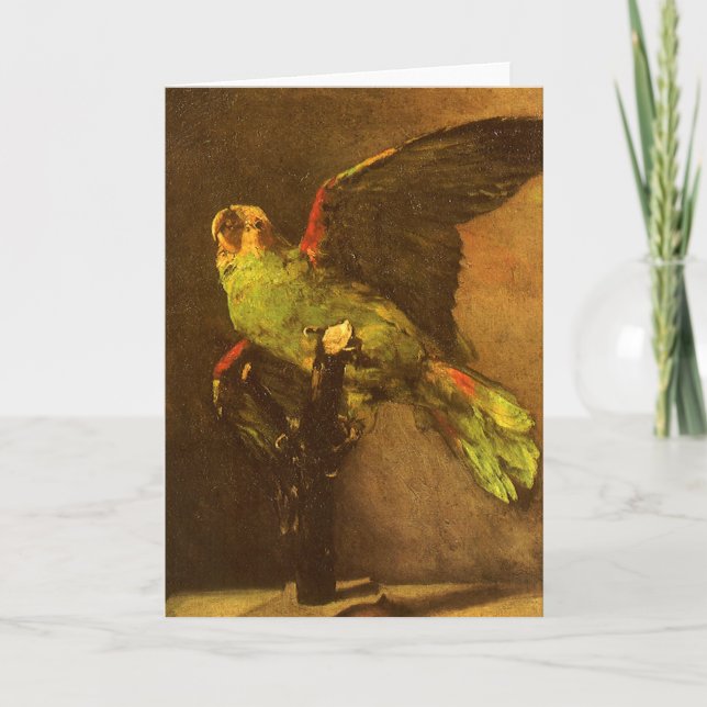 Vincent van Gogh - Still Life with Green Parrot Card (Front)