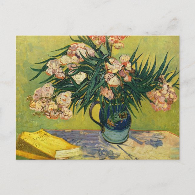 Vincent van Gogh - Still Life with Oleander Postcard (Front)