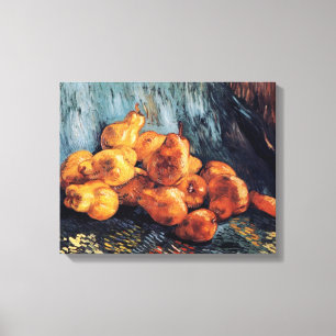Vincent Van Gogh - Still Life With Pears Fine Art Canvas Print