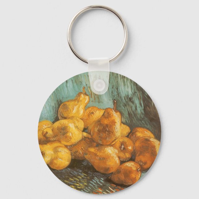 Vincent van Gogh - Still Life with Quince Pears Keychain (Front)