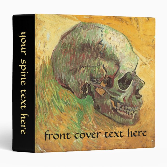 Vincent van Gogh - Still Life with Skull Binder (Front/Spine)