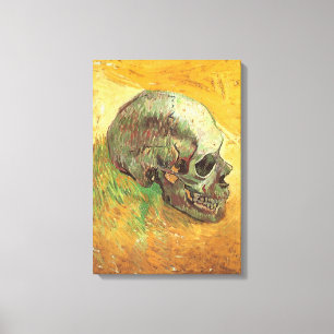 Vincent van Gogh - Still Life with Skull Canvas Print