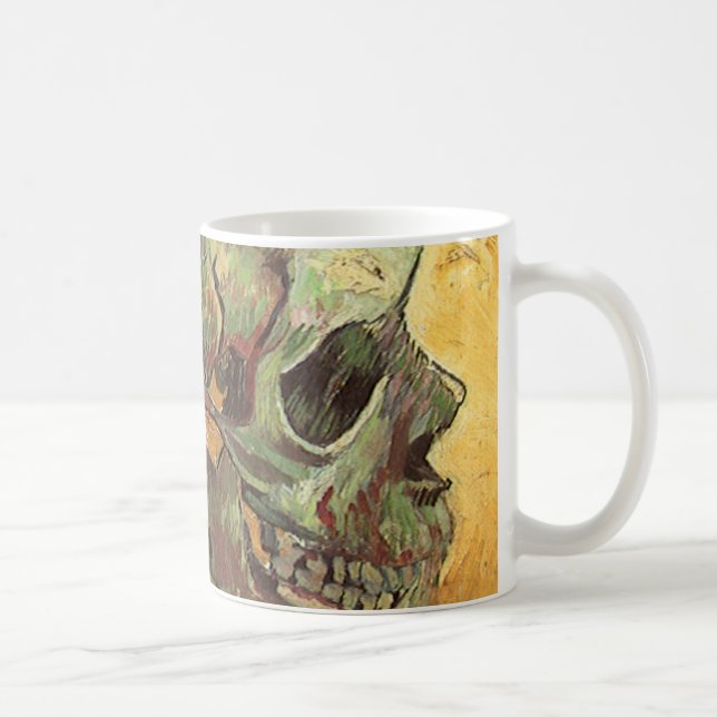 Vincent van Gogh - Still Life with Skull Coffee Mug (Right)