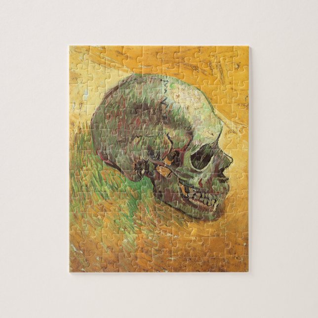 Vincent van Gogh - Still Life with Skull Jigsaw Puzzle (Vertical)