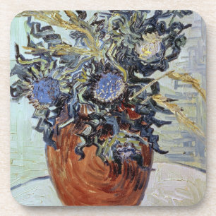 Vincent van Gogh   Still Life with Thistles, 1890 Coaster