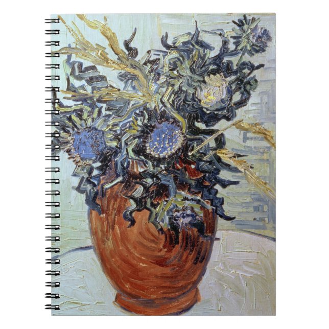 Vincent van Gogh | Still Life with Thistles, 1890 Notebook (Front)