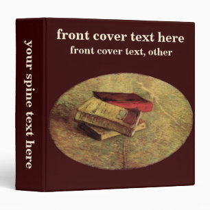 Vincent van Gogh - Still Life with Three Books Binder
