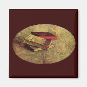 Vincent van Gogh - Still Life with Three Books Magnet
