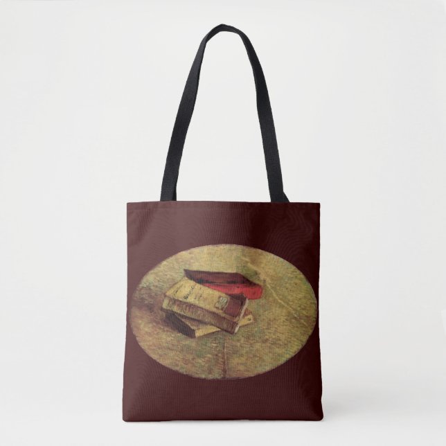Vincent van Gogh - Still Life with Three Books Tote Bag (Front)