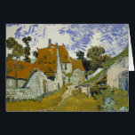 Vincent van Gogh - Street in Auvers-sur-Oise<br><div class="desc">Street in Auvers-sur-Oise by Vincent van Gogh, 1890. Vincent van Gogh was a Dutch Post-Impressionist painter who is among the most famous and influential figures in the history of Western art. In just over a decade he created approximately 2100 artworks, including around 860 oil paintings, most of them in the...</div>