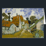 Vincent van Gogh - Street in Auvers-sur-Oise<br><div class="desc">Street in Auvers-sur-Oise by Vincent van Gogh, 1890. Vincent van Gogh was a Dutch Post-Impressionist painter who is among the most famous and influential figures in the history of Western art. In just over a decade he created approximately 2100 artworks, including around 860 oil paintings, most of them in the...</div>