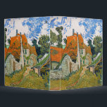 Vincent van Gogh - Street in Auvers-sur-Oise Binder<br><div class="desc">Street in Auvers-sur-Oise - Vincent van Gogh,  Oil on Canvas,  1890 in Auvers-sur-Oise</div>
