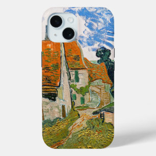 Vincent van Gogh - Street in Auvers-sur-Oise iPhone 15 Case