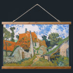 Vincent van Gogh - Street in Auvers-sur-Oise Hanging Tapestry<br><div class="desc">Street in Auvers-sur-Oise - Vincent van Gogh,  Oil on Canvas,  1890 in Auvers-sur-Oise</div>