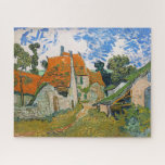 Vincent van Gogh - Street in Auvers-sur-Oise Jigsaw Puzzle<br><div class="desc">Street in Auvers-sur-Oise - Vincent van Gogh,  Oil on Canvas,  1890 in Auvers-sur-Oise</div>