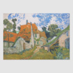 Vincent van Gogh - Street in Auvers-sur-Oise Tissue Paper<br><div class="desc">Street in Auvers-sur-Oise - Vincent van Gogh,  Oil on Canvas,  1890 in Auvers-sur-Oise</div>