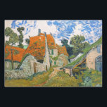 Vincent van Gogh - Street in Auvers-sur-Oise Wrapping Paper Sheet<br><div class="desc">Street in Auvers-sur-Oise - Vincent van Gogh,  Oil on Canvas,  1890 in Auvers-sur-Oise</div>