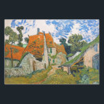 Vincent van Gogh - Street in Auvers-sur-Oise Wrapping Paper Sheet<br><div class="desc">Street in Auvers-sur-Oise - Vincent van Gogh,  Oil on Canvas,  1890 in Auvers-sur-Oise</div>