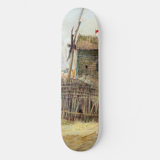 Vincent van Gogh - Street Scene in Montmartre Skateboard (Front)