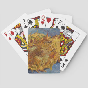 Vincent van Gogh Sunflowers, 1887 Playing Cards