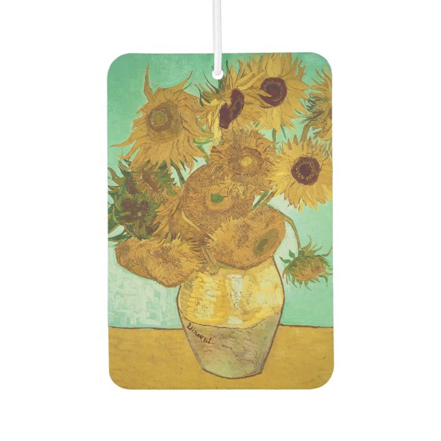 Vincent van Gogh | Sunflowers, 1888 Air Freshener (Front)