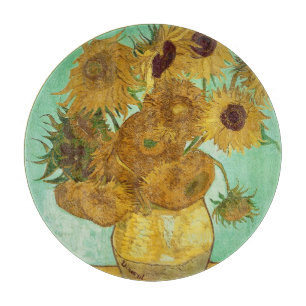 Vincent van Gogh   Sunflowers, 1888 Cutting Board