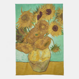 Vincent van Gogh   Sunflowers, 1888 Kitchen Towel