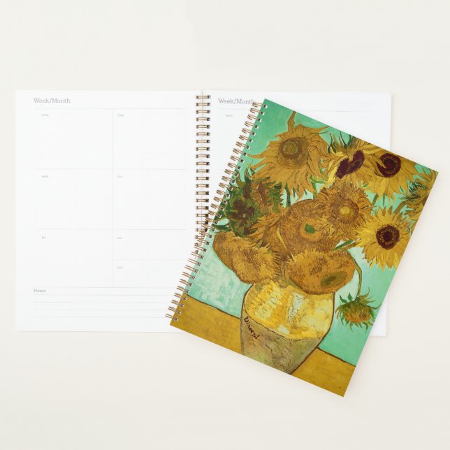 Vincent van Gogh | Sunflowers, 1888 Planner (Display)
