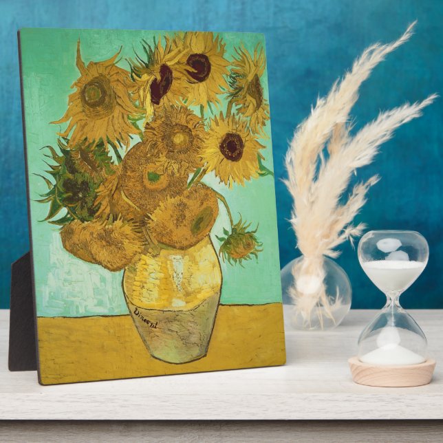 Vincent van Gogh | Sunflowers, 1888 Plaque (Side)