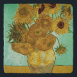 Vincent van Gogh | Sunflowers, 1888 Trivet<br><div class="desc">Sunflowers,  1888 | by Vincent van Gogh | Art Location: Neue Pinakothek,  Munich,  Germany | Dutch Artist | Image Collection Number: BAL20294</div>