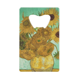 Vincent van Gogh Sunflowers, 1888 Wallet Bottle Opener