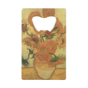 Vincent van Gogh Sunflowers, 1889 Wallet Bottle Opener