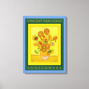 VINCENT VAN GOGH ...SUNFLOWERS Canvas Print