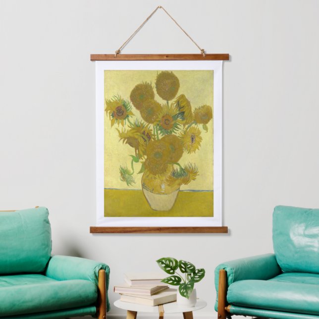 Vincent Van Gogh - Sunflowers, Fourth Version Hanging Tapestry (Living Room)