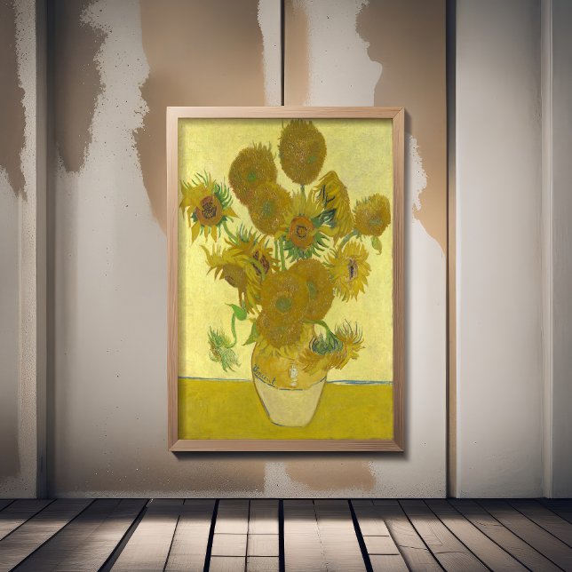 Vincent Van Gogh - Sunflowers, Fourth Version Poster (Creator Uploaded)