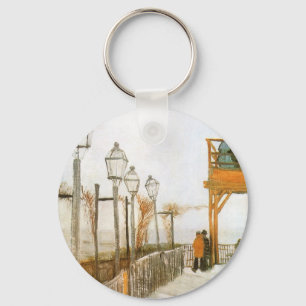 Vincent van Gogh - Terrace and Observation Deck Keychain