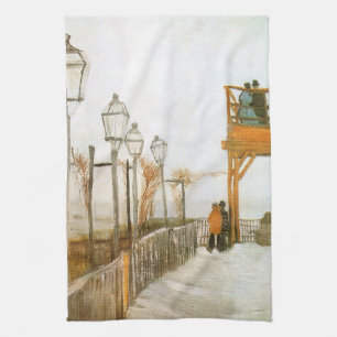 Vincent van Gogh - Terrace and Observation Deck Kitchen Towel