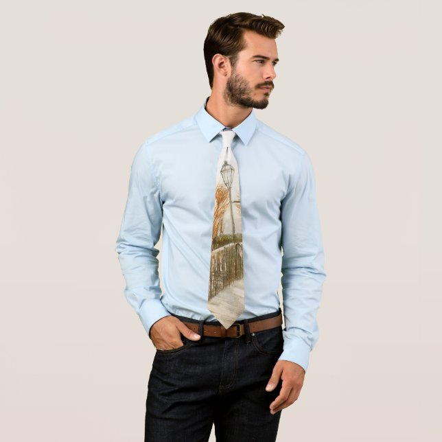 Vincent van Gogh - Terrace and Observation Deck Tie (In Situ)