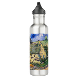 Vincent Van Gogh - Thatched Cottages at Cordeville 710 Ml Water Bottle