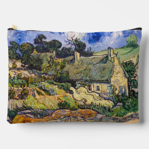 Vincent Van Gogh - Thatched Cottages at Cordeville Accessory Pouch