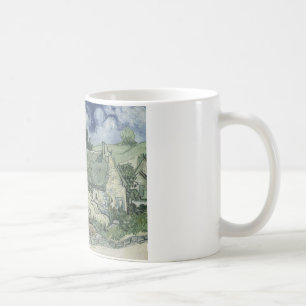 Vincent van Gogh - Thatched Cottages at Cordeville Coffee Mug